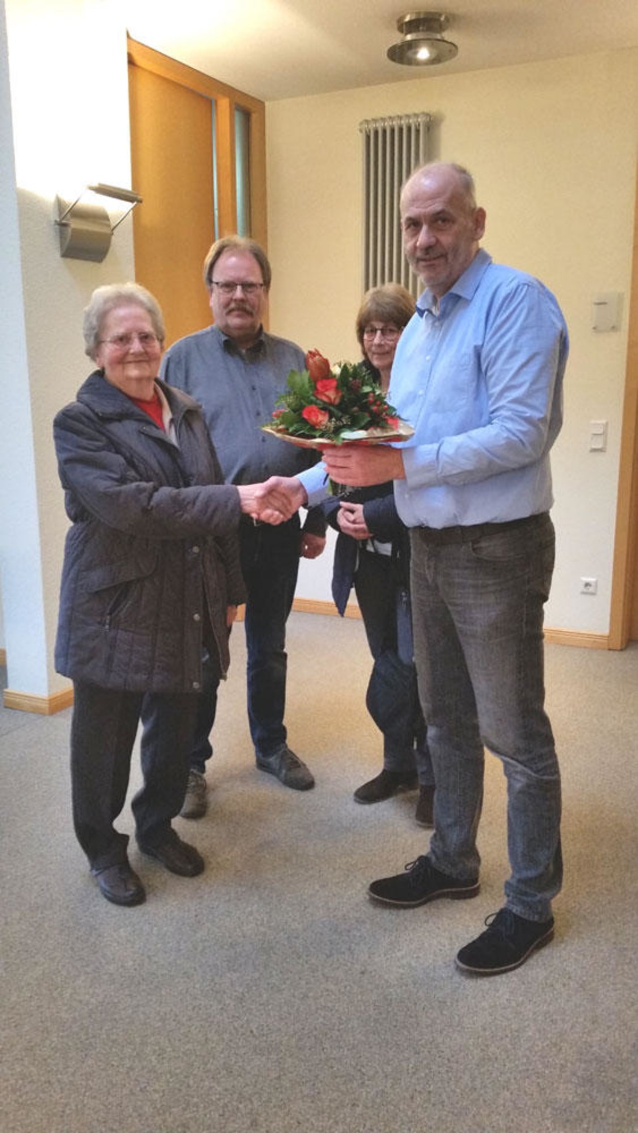 Verabschiedung von Frau Frau Övermann