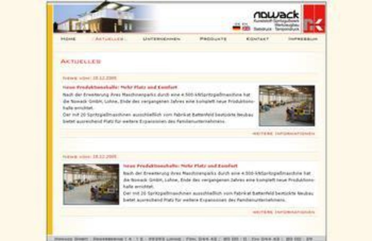 Neuer Internetauftritt online Image 1